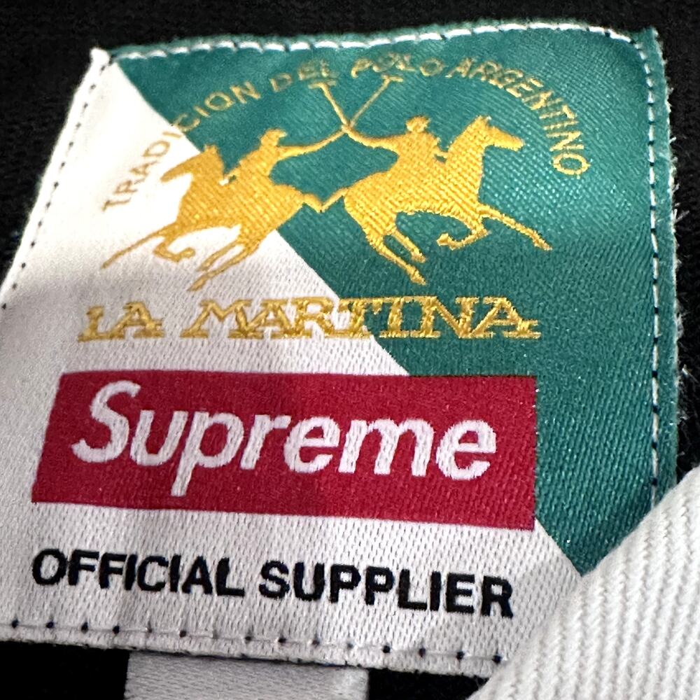 Supreme La Martina Rugby Black Jacob Co – Medium – Brand New in Bag - Picture 4 of 13